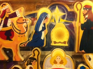 A Nativity Scene, by Mattel